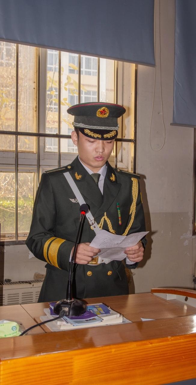 参会领导有广阳区人民武装部政委李克强